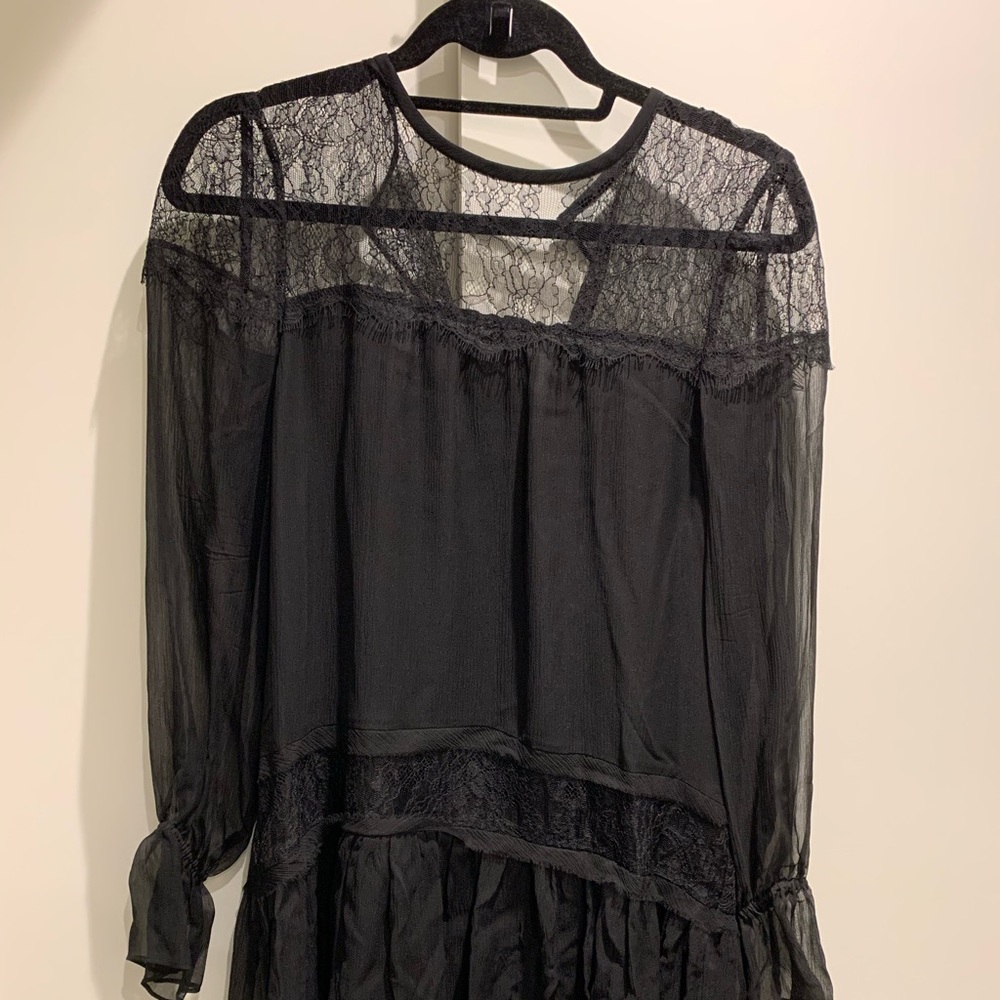 Ramy brook lace detail dress